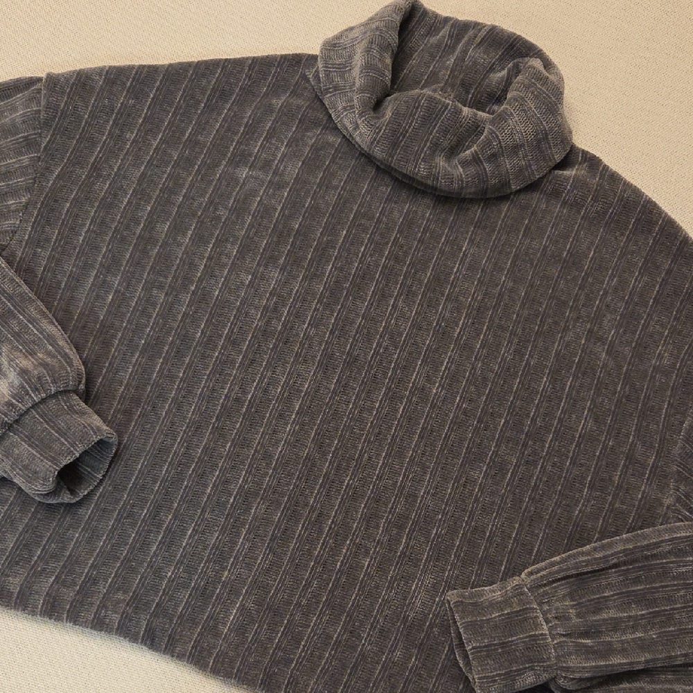 Altar'd State Charcoal Turtleneck Sweater